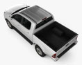 Foton Tunland Double Cab 2015 3D модель top view