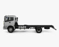 Foton Auman TX (1621) 底盘驾驶室卡车 2轴 2012 3D模型 侧视图