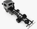 Foton Auman TX (1621) 섀시 트럭 2축 2012 3D 모델  top view