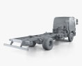 Foton Auman TX (1621) シャシートラック 2アクスル 2012 3Dモデル