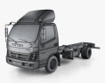 Foton Aumark C (1015) Chassis Truck 2-axle 2010 3d model wire render