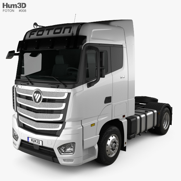 Foton Auman H5 Tractor Truck 2021 3D model
