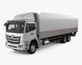 Foton ETX-N Wing Van Truck 3-вісний 2022 3D модель