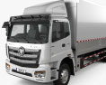 Foton ETX-N Wing Van Truck 3-вісний 2022 3D модель