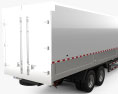 Foton ETX-N Wing Van Truck 3-вісний 2022 3D модель