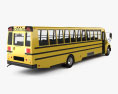 Thomas Saf-T-Liner C2 Autocarro Escolar 2012 Modelo 3d vista traseira