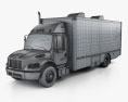 Freightliner M2 106 Custom Tool Truck 2014 3d model wire render