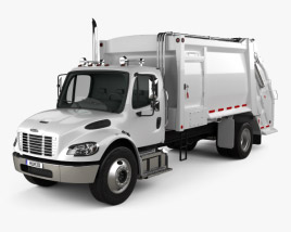 Freightliner M2 Heil PT 1000 Garbage Truck 2012 3D model