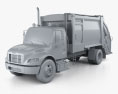 Freightliner M2 Heil PT 1000 Garbage Truck 2012 3d model clay render