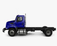 Freightliner 108SD 底盘驾驶室卡车 2011 3D模型 侧视图