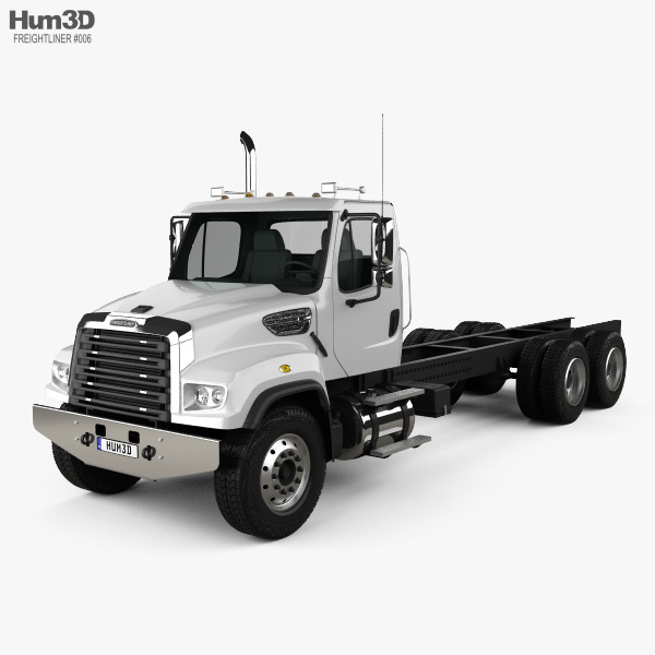 Freightliner 114SD Chassis Truck 2014 3D model