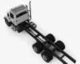 Freightliner 114SD Chassis Truck 2014 3d model top view