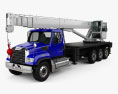 Freightliner 114SD Crane Truck 2014 3d model