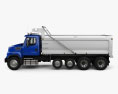 Freightliner 114SD Dump Truck 2014 3d model side view