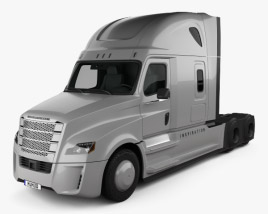Freightliner Inspiration Sattelzugmaschine 2015 3D-Modell