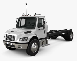 Freightliner M2 106 Day Cab Chassis Truck 2017 3D model