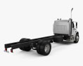 Freightliner M2 106 Day Cab Chassis Truck 2017 3d model back view