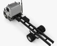 Freightliner M2 106 Day Cab Chassis Truck 2017 3d model top view