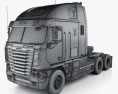 Freightliner Argosy Camión Tractor 2011 Modelo 3D wire render