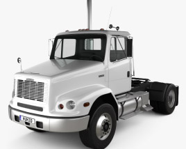 Freightliner FL112 Tractor Truck 2-axle 2004 3D model