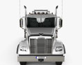 Freightliner 122SD SF Day Cab Tractor Truck 4-axle 2018 3d model front view