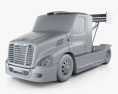 Freightliner Cascadia Race Truck 2016 3d model clay render