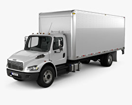 Freightliner M2 106 箱式卡车 2012 3D模型