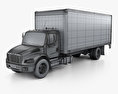 Freightliner M2 106 Box Truck 2018 3d model wire render