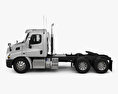 Freightliner Cascadia Day Cab Tractor Truck 2016 3d model side view