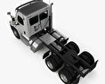 Freightliner Cascadia Day Cab Tractor Truck 2016 3d model top view