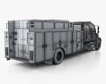 Freightliner M2 106 Crew Cab Camión de Bomberos 2017 Modelo 3D