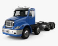 Freightliner Columbia Chassis Truck 4-axle 2022 3d model