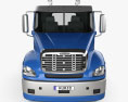 Freightliner Columbia Chassis Truck 4-axle 2022 3d model front view
