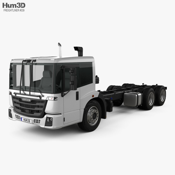 Freightliner Econic SD Вантажівка шасі 2022 3D модель