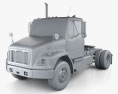 Freightliner FL70 Camión Tractor 2003 Modelo 3D clay render