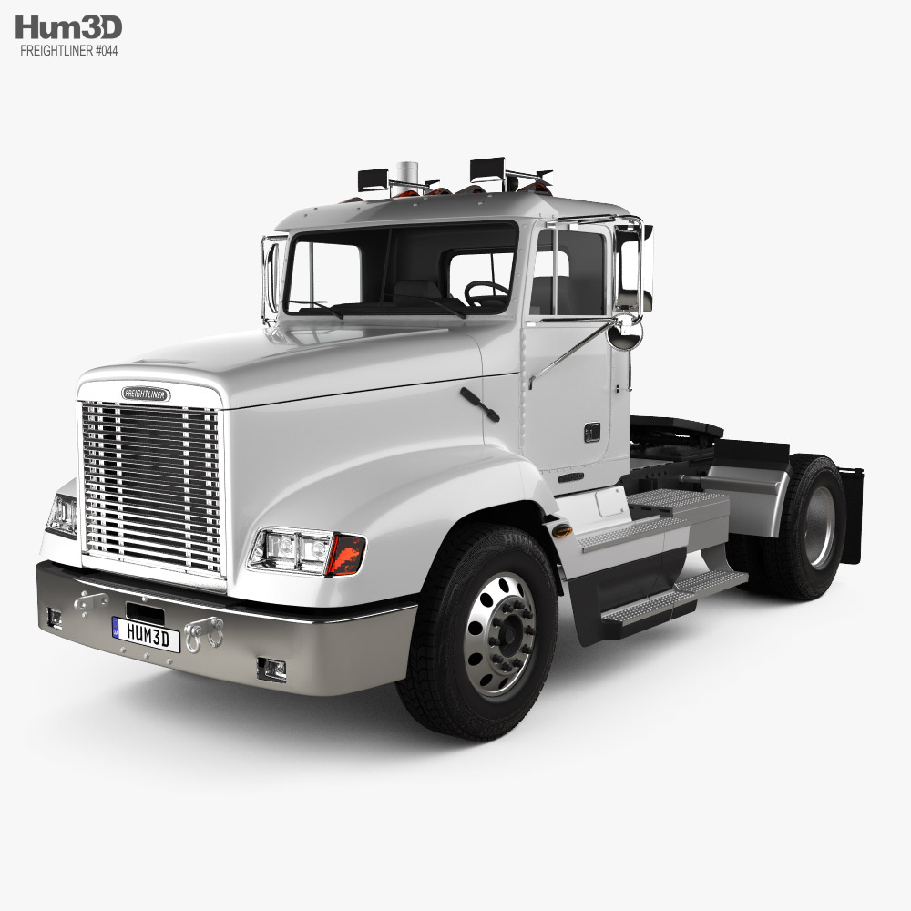 Freightliner FLD 112 Day Cab Сідловий тягач 2010 3D модель