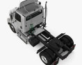 Freightliner M2 112 Day Cab Tractor Truck 2-axle with HQ interior 2011 3d model top view