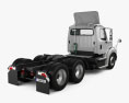 Freightliner M2 112 Day Cab Tractor Truck 3-axle with HQ interior 2011 3d model back view