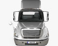 Freightliner M2 112 Day Cab Tractor Truck 3-axle with HQ interior 2011 3d model front view