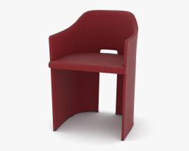 Afra and Tobia Scarpa 8551 Artona Chair 3D 모델 