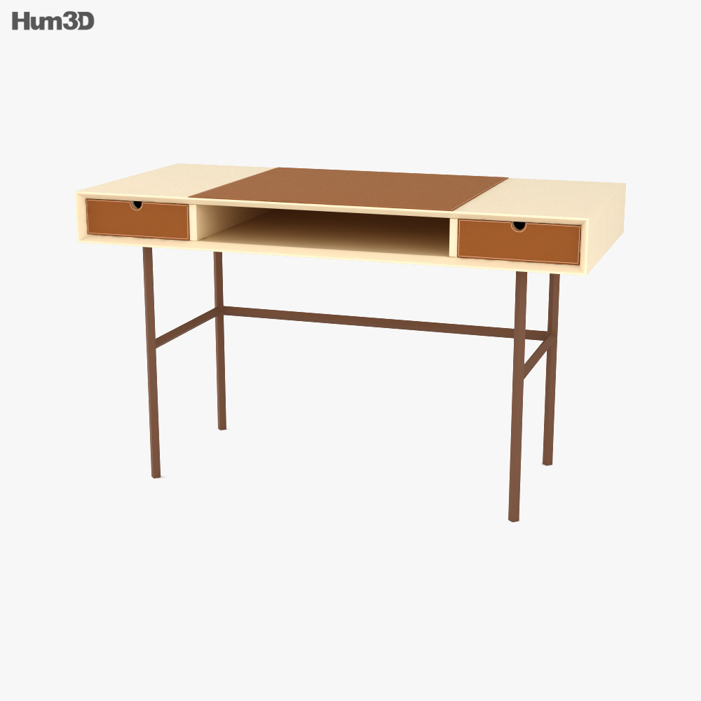 Alivar Chapeau Desk 3D model