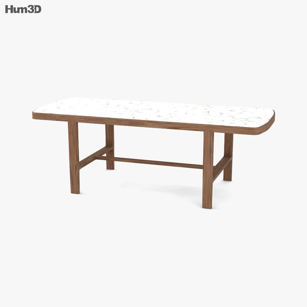 Alivar Convivio Table 3D model