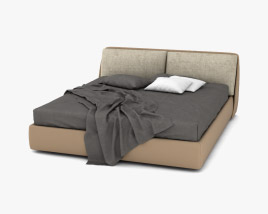 Alivar Lagoon Bett 3D-Modell