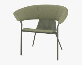 Alki Atal Lounge chair 3D model