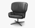 Andreu World Nuez  Bio Lounge armchair 3d model