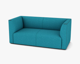 Andreu World Grand Raglan Sofa 3D model