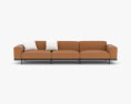 Arflex Naviglio Sofa 3d model