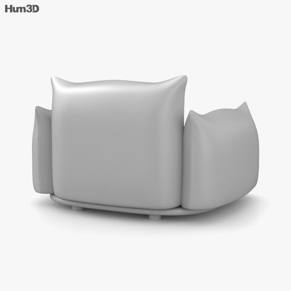 Arflex Marenco Armchair 3D model - Furniture on Hum3D