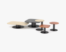 Arflex Goya Small Tables 3D model