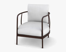 Arhaus Griggs 肘掛け椅子 3Dモデル